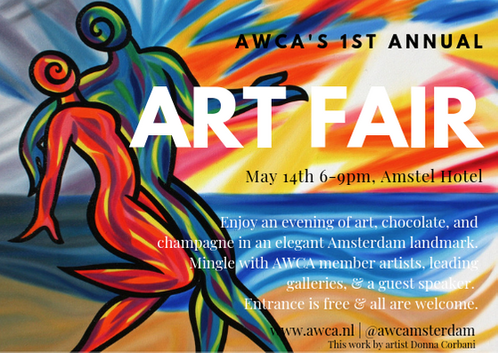 AWCA first anual art fair Amstel Hotel Corbani